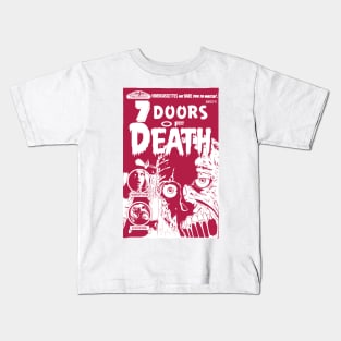 7 Doors of Death VHS cover v2 Kids T-Shirt